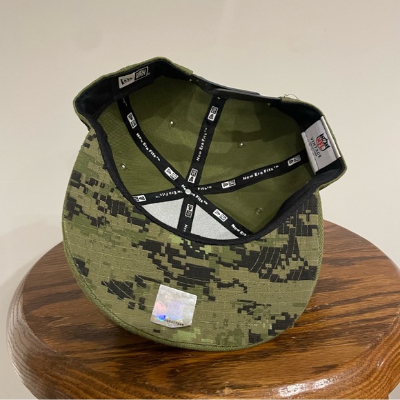 New Era Indianapolis Colts Salute to Service 9Fifty Hat “Green” - Picture 5 of 6